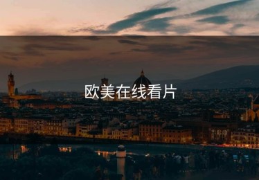 欧美在线看片
