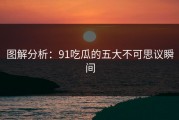 图解分析：91吃瓜的五大不可思议瞬间